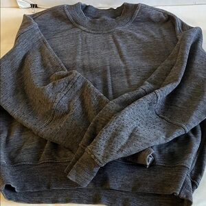 Lululemon Soulcycle Charcoal Grey Sweatshirt Size Large